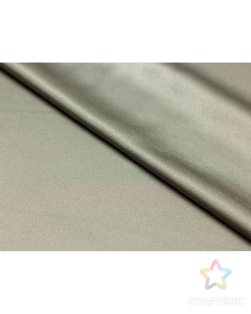 Ткань плательная двухсторонняя Кади стального цвета арт. ГТ-4221-1-ГТ-28-5725-1-29-1 3