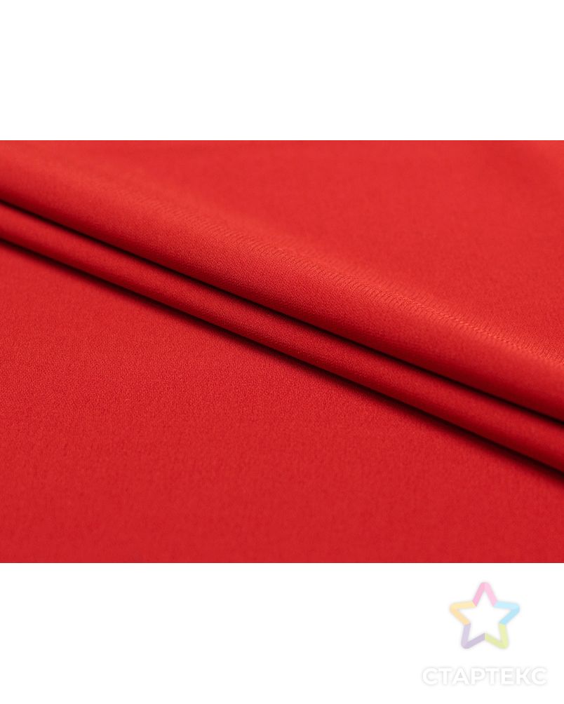 Ткань плательная Кади красно-кирпичного цвета арт. ГТ-4230-1-ГТ-28-5734-1-16-1