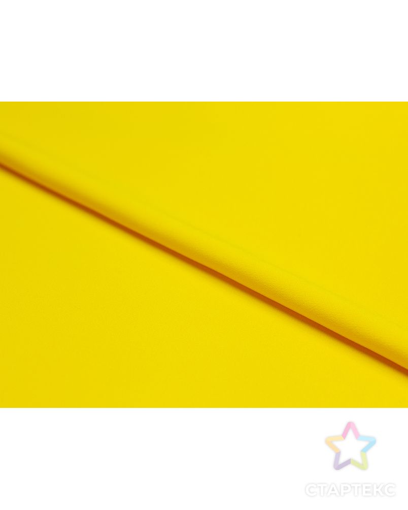 Ткань плательная Кади, цвет насыщено желтый арт. ГТ-4261-1-ГТ-28-5767-1-9-1