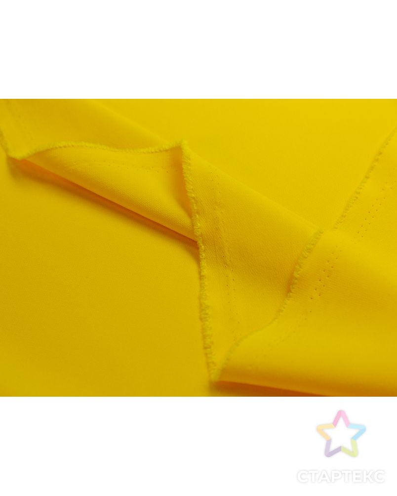 Ткань плательная Кади, цвет насыщено желтый арт. ГТ-4261-1-ГТ-28-5767-1-9-1 5