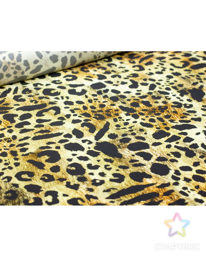Ткань плательная "Кади", леопардовый принт арт. ГТ-4486-1-ГТ-28-5987-13-21-1