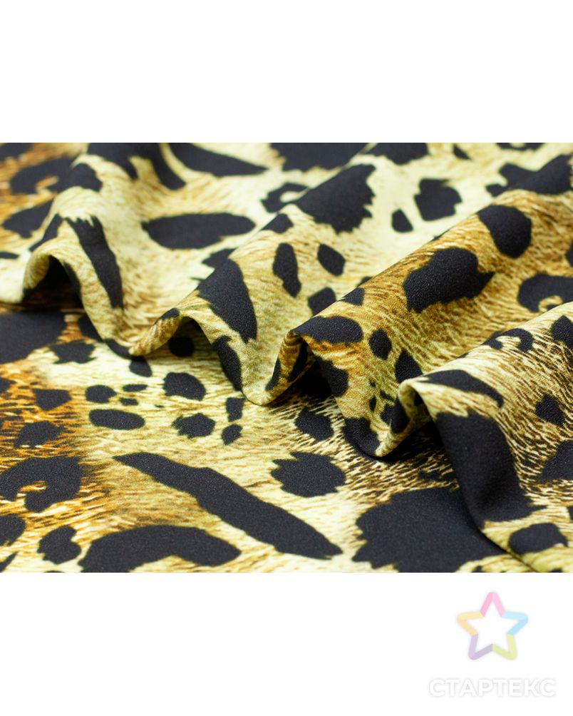 Ткань плательная "Кади", леопардовый принт арт. ГТ-4486-1-ГТ-28-5987-13-21-1