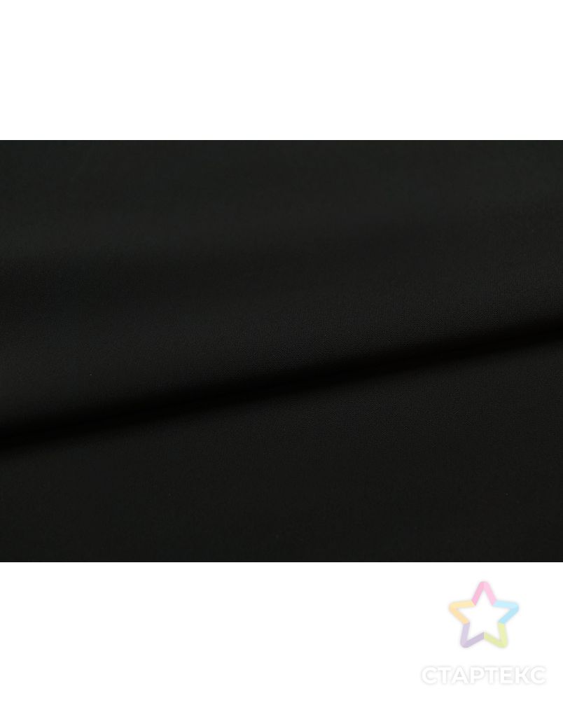 Блузочно-плательное Кади, цвет черный арт. ГТ-4607-1-ГТ-28-6173-1-38-1
