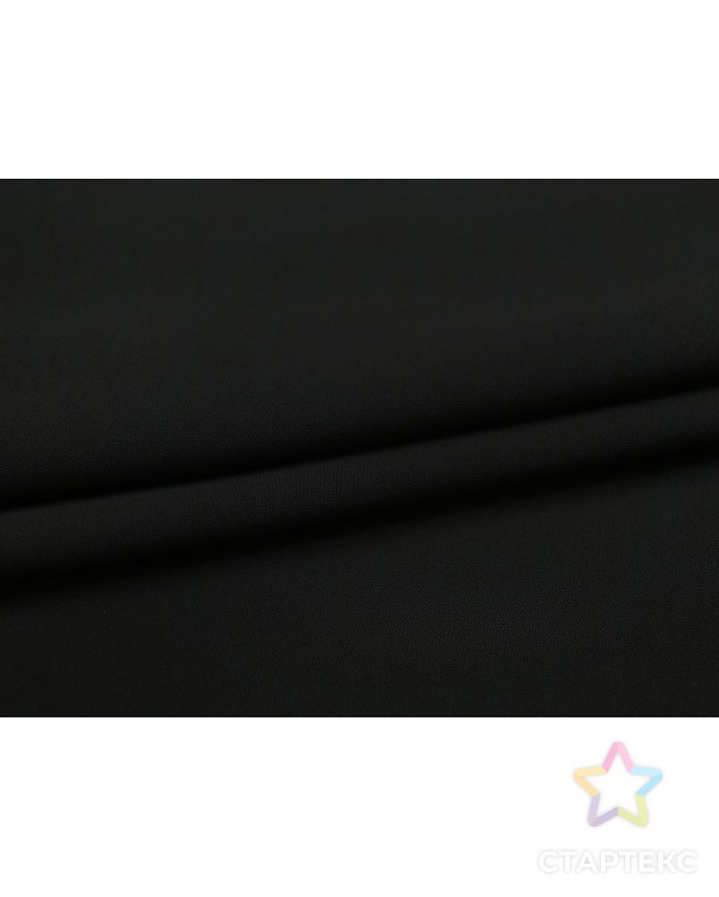 Блузочно-плательное Кади, цвет черный арт. ГТ-4607-1-ГТ-28-6173-1-38-1