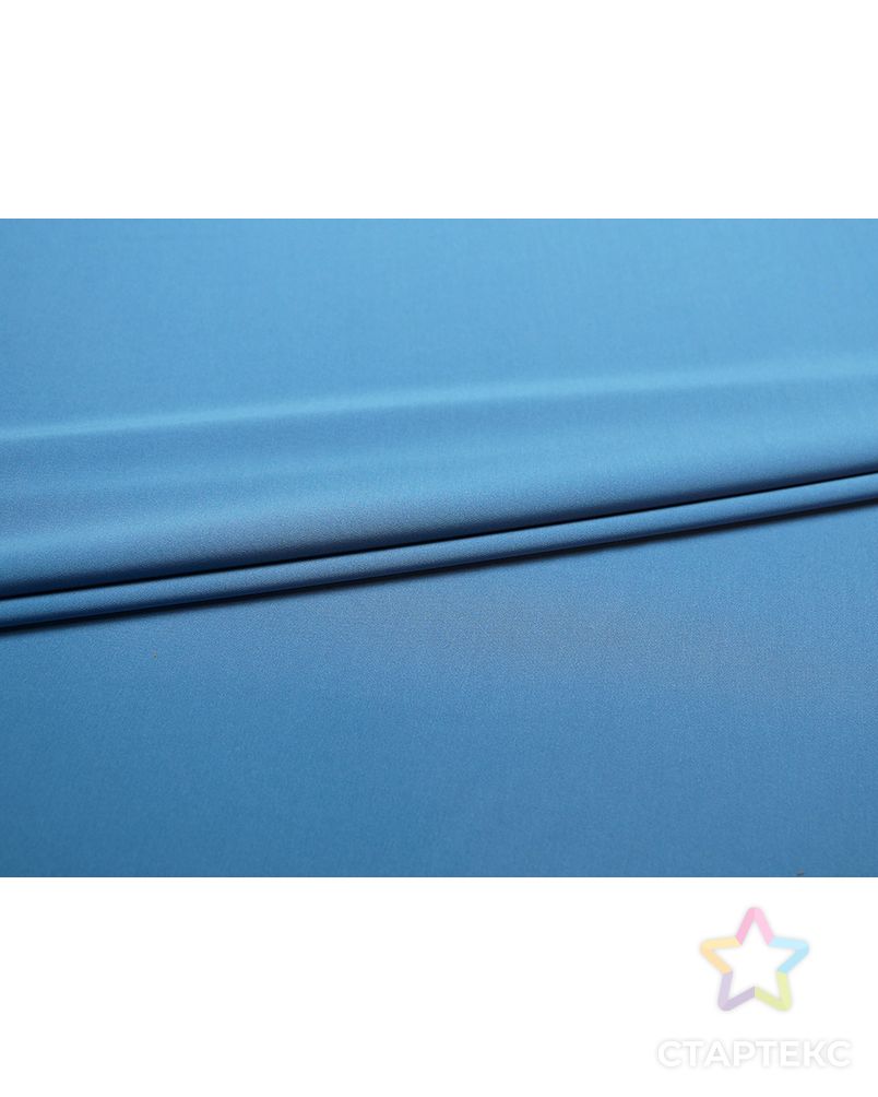 Ткань плательная "Кади" темно-голубого цвета арт. ГТ-4824-1-ГТ-28-6461-1-7-1