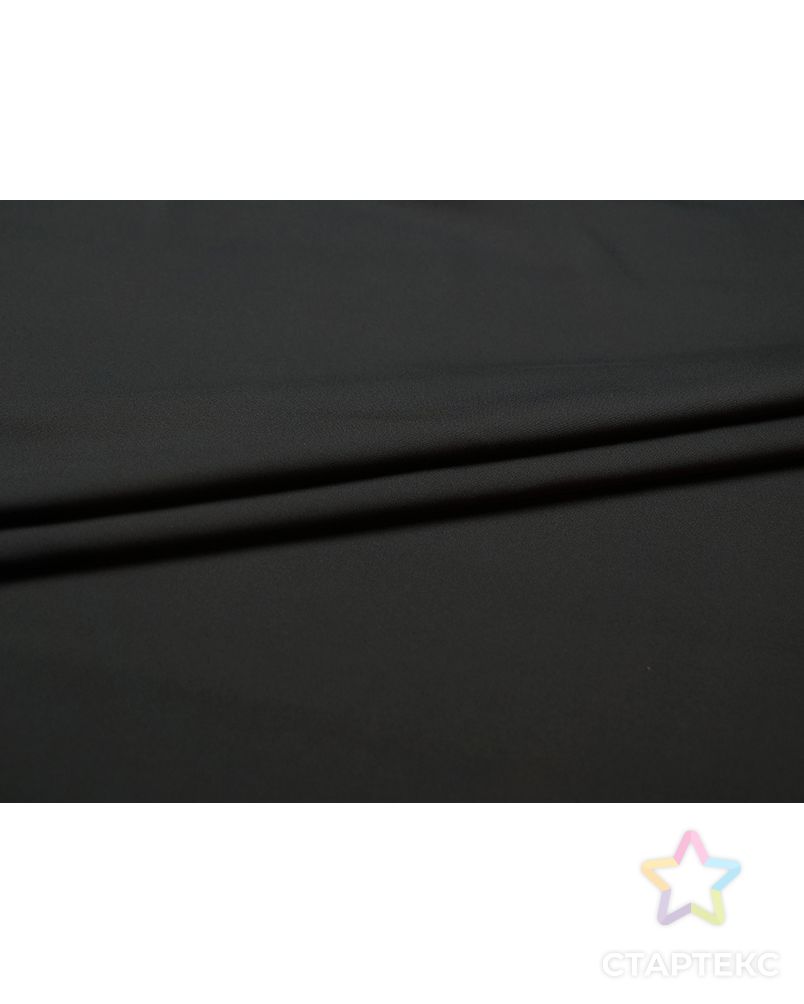 Ткань костюмно-плательная "Кади", цвет черный арт. ГТ-4946-1-ГТ-28-6515-1-38-1 1