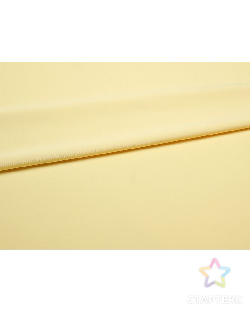 Ткань плательная двухсторонняя Кади лимонного цвета арт. ГТ-4979-1-ГТ-28-6560-1-9-1