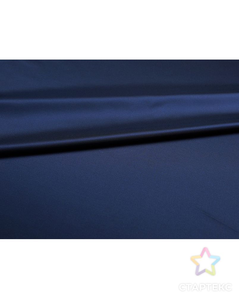 Двухсторонняя костюмно-плательная ткань, мерцающий синий цвет арт. ГТ-5326-1-ГТ-28-7014-1-30-1 4