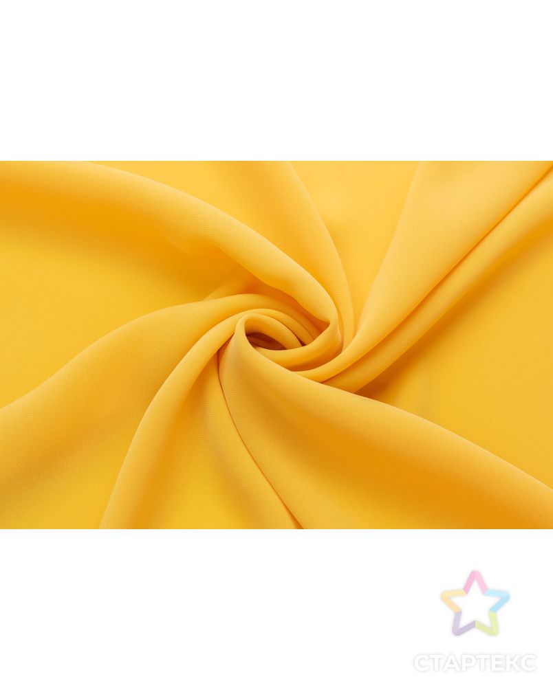 Двухсторонняя блузочно-плательная ткань, цвет ярко-желтый арт. ГТ-5799-1-ГТ-28-7563-1-9-1 4