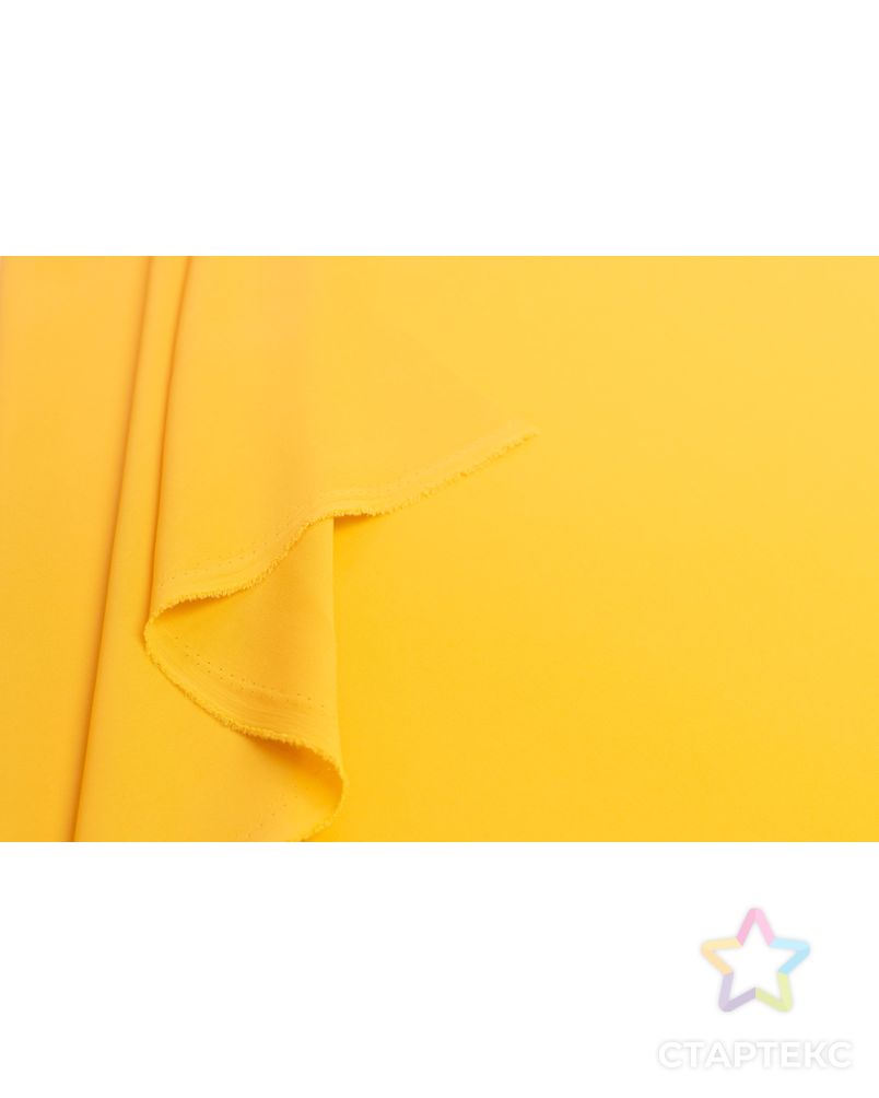 Двухсторонняя блузочно-плательная ткань, цвет ярко-желтый арт. ГТ-5799-1-ГТ-28-7563-1-9-1 7
