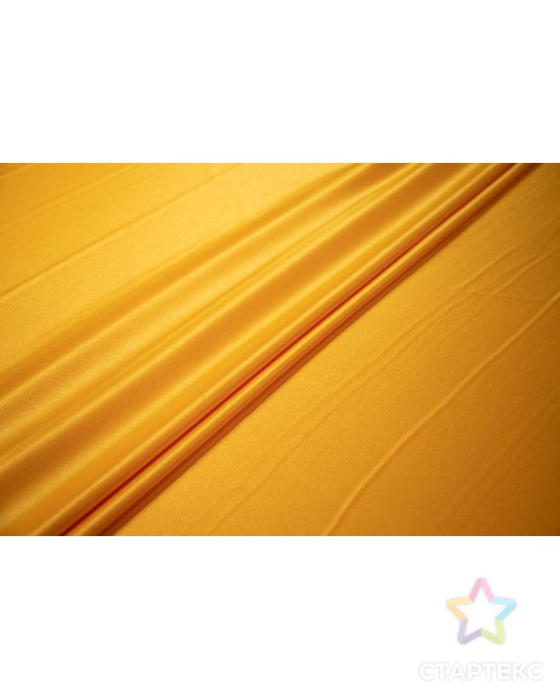 Плательная ткань Кади атласное, цвет золотисто-желтый арт. ГТ-6782-1-ГТ-28-8625-1-11-1 2