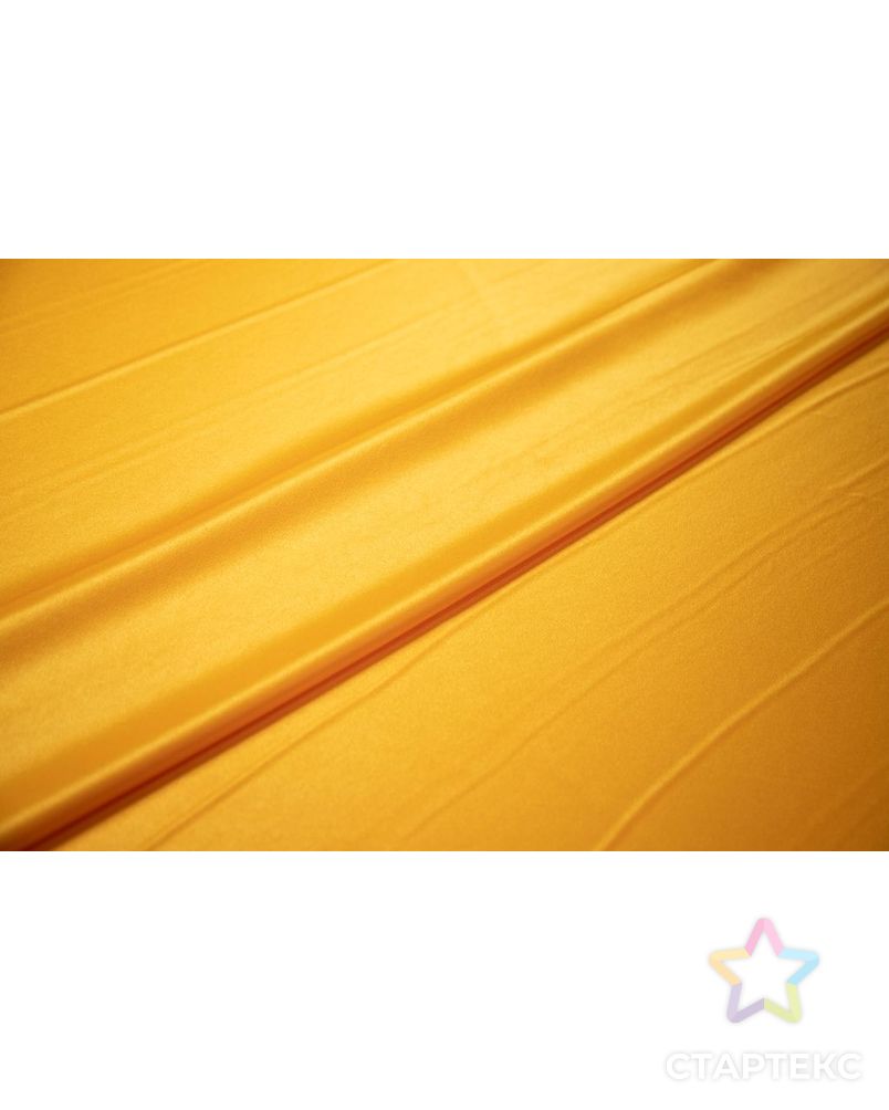 Плательная ткань Кади атласное, цвет золотисто-желтый арт. ГТ-6782-1-ГТ-28-8625-1-11-1 6