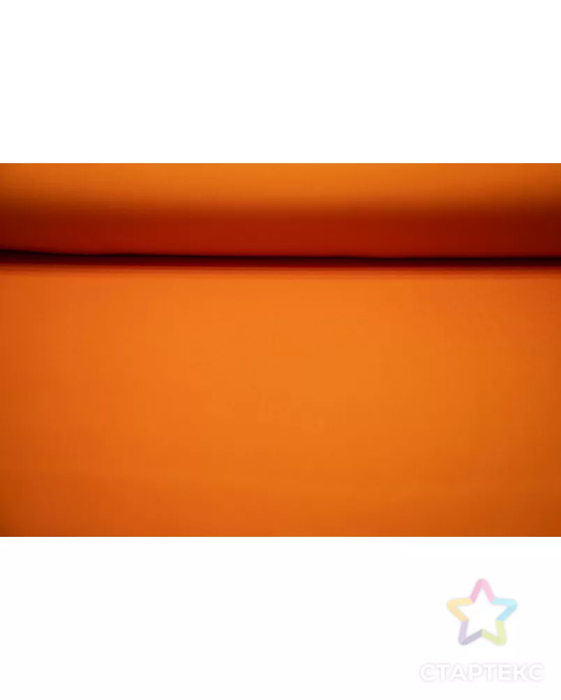 Плательная ткань Кади атласное, цвет апельсиновый арт. ГТ-6784-1-ГТ-28-8627-1-24-1 - рис. 4