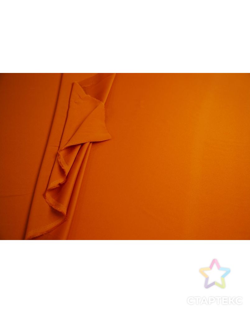 Плательная ткань Кади атласное, цвет апельсиновый арт. ГТ-6784-1-ГТ-28-8627-1-24-1 5