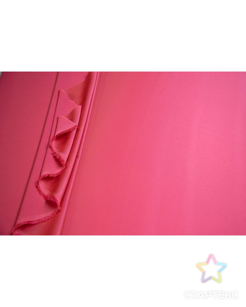 Плательная ткань Кади атласное, цвет густо-розовый арт. ГТ-6785-1-ГТ-28-8628-1-26-1 5