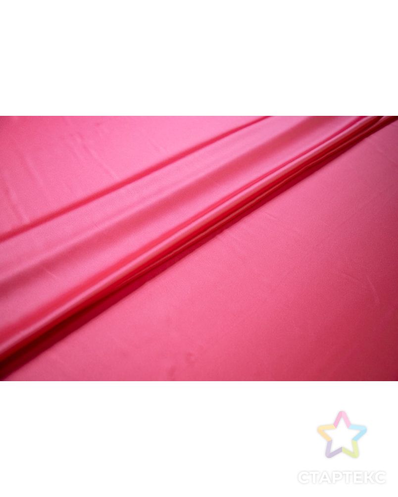 Плательная ткань Кади атласное, цвет кораллово-розовый арт. ГТ-6792-1-ГТ-28-8636-1-26-1 2