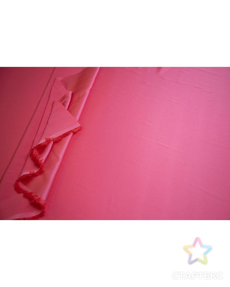 Плательная ткань Кади атласное, цвет кораллово-розовый арт. ГТ-6792-1-ГТ-28-8636-1-26-1 5