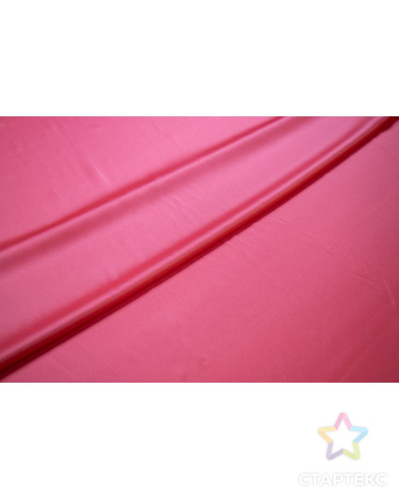 Плательная ткань Кади атласное, цвет кораллово-розовый арт. ГТ-6792-1-ГТ-28-8636-1-26-1 6