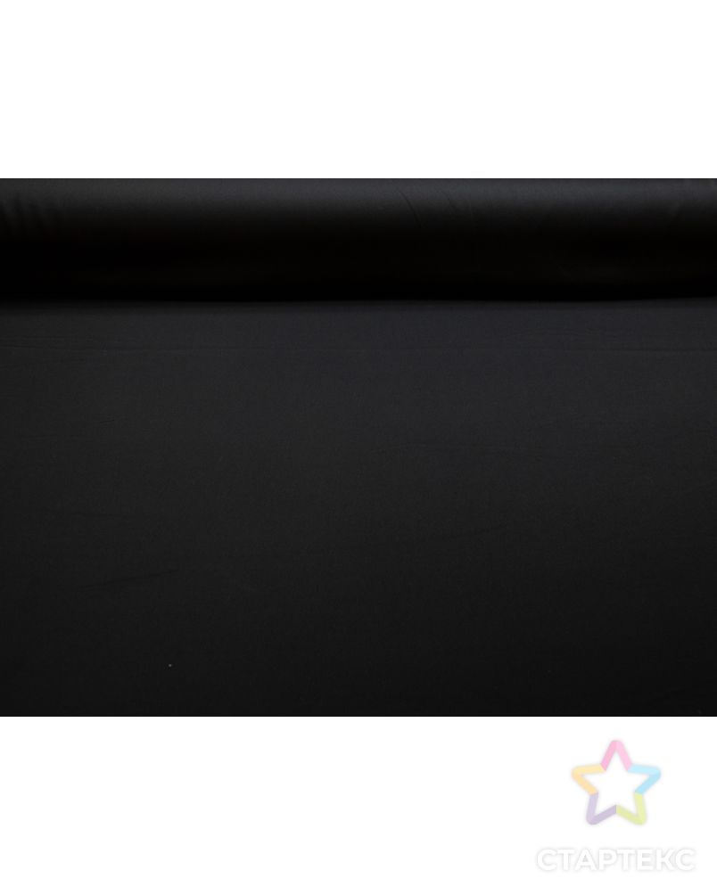 Двухсторонняя плательная ткань Кади, цвет чёрный арт. ГТ-7477-1-ГТ-28-9370-1-38-1 4