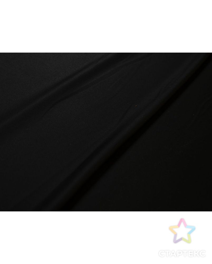 Двухсторонняя плательная ткань Кади, цвет чёрный арт. ГТ-7477-1-ГТ-28-9370-1-38-1 6