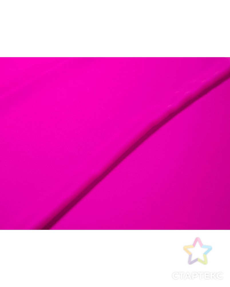 Двухсторонняя плательная ткань Кади, цвет насыщенный розовый арт. ГТ-7513-1-ГТ-28-9391-1-26-1 6
