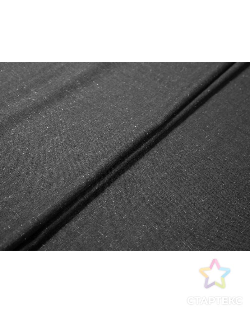 Плательная ткань меланжевая с блеском, цвет серый арт. ГТ-7536-1-ГТ-28-9414-6-29-3 2