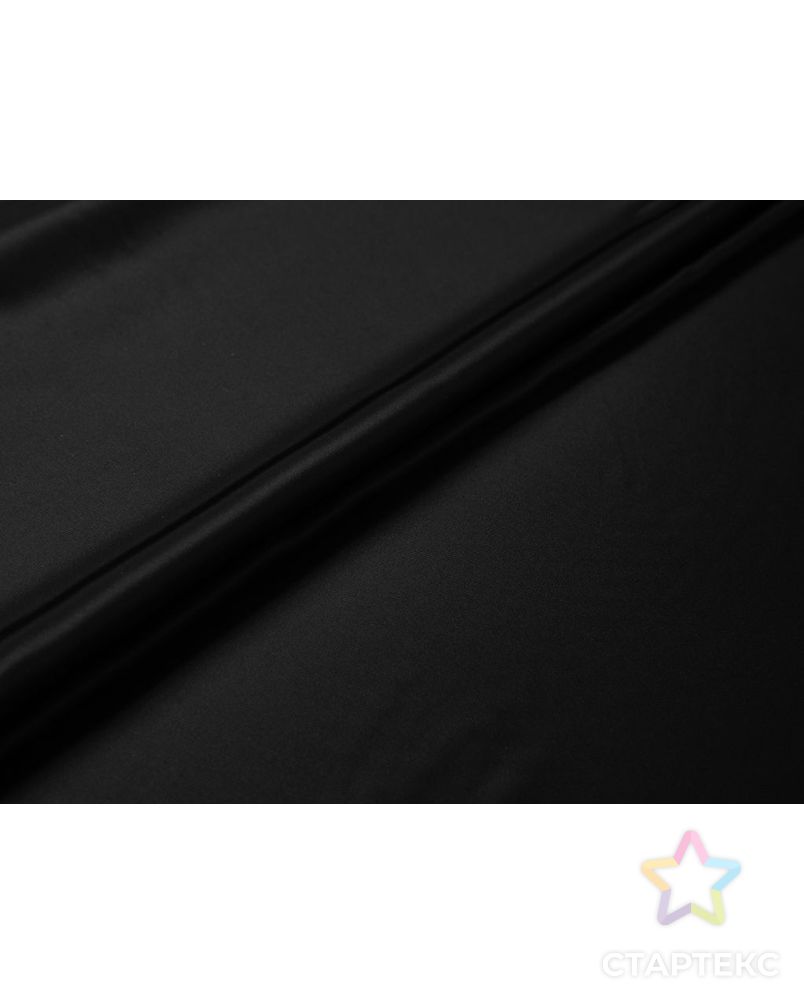 Двухсторонняя плательная ткань в диагональный рубчик, цвет черный арт. ГТ-7538-1-ГТ-28-9418-1-38-3 2