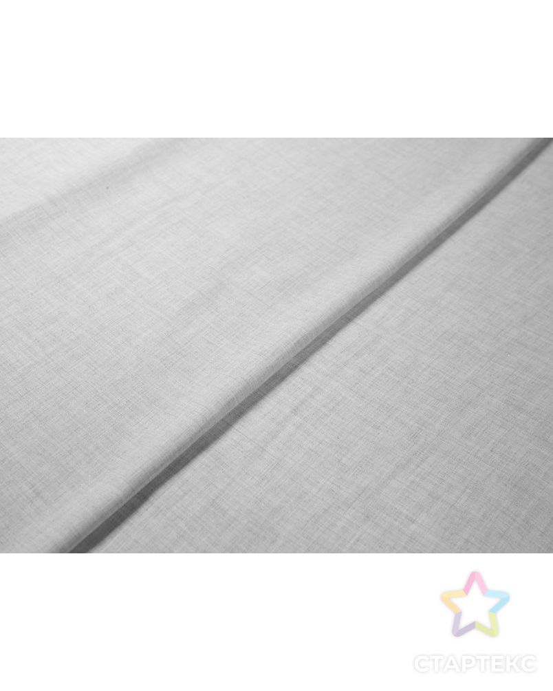 Плательная ткань меланжевая с блеском, цвет светло-серый арт. ГТ-7540-1-ГТ-28-9420-6-29-3 6