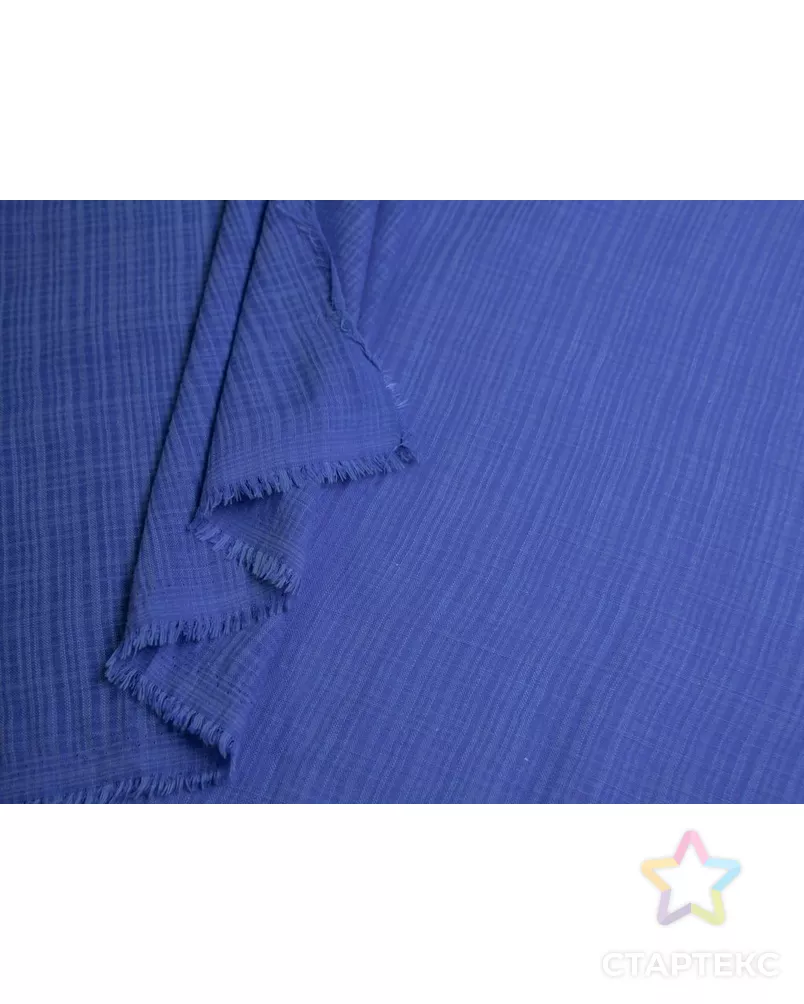 Двухсторонняя плательная ткань в мелкую клеточку, цвет ярко-синий арт. ГТ-7542-1-ГТ-28-9422-4-30-3 - рис. 5