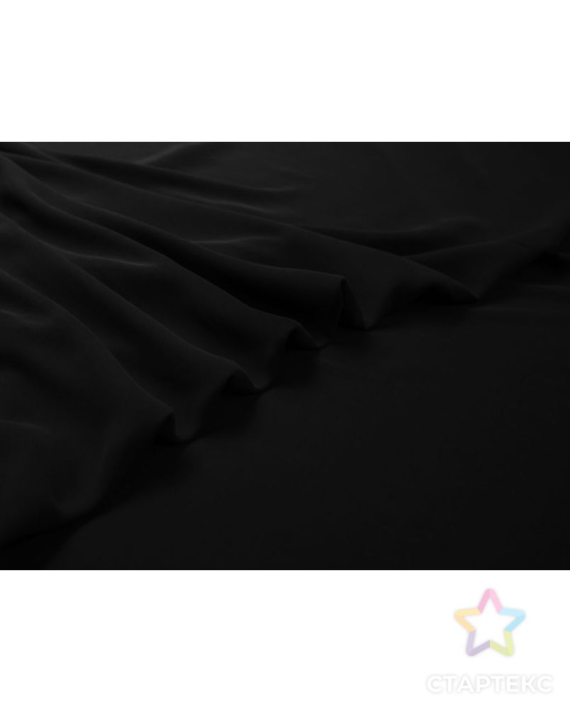 Плательно-рубашечная ткань матовая, цвет черный арт. ГТ-7544-1-ГТ-28-9425-1-38-3 3