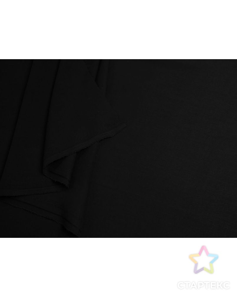 Плательно-рубашечная ткань матовая, цвет черный арт. ГТ-7544-1-ГТ-28-9425-1-38-3 5
