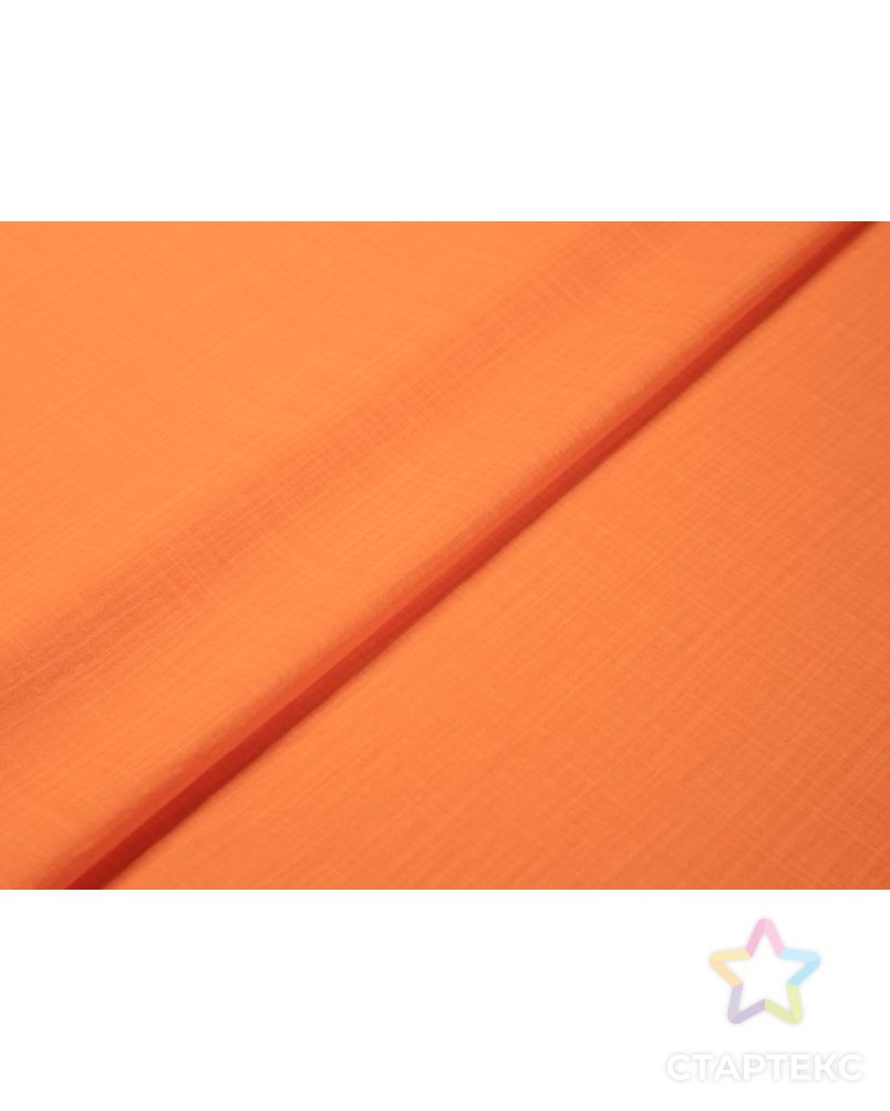 Двухсторонняя плательная ткань в мелкую клеточку, цвет оранжевый арт. ГТ-7546-1-ГТ-28-9430-4-24-3 6