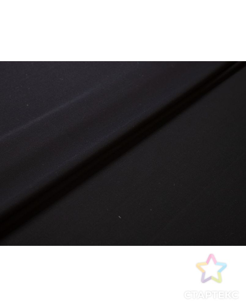 Плательная ткань с диагональным рубчиком, цвет черный арт. ГТ-7580-1-ГТ-28-9473-1-38-1 2