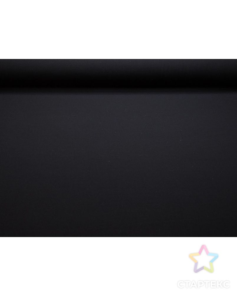 Плательная ткань с диагональным рубчиком, цвет черный арт. ГТ-7580-1-ГТ-28-9473-1-38-1 4