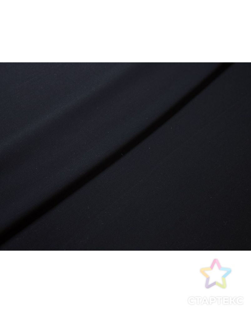 Плательная ткань с диагональным рубчиком, цвет черный арт. ГТ-7580-1-ГТ-28-9473-1-38-1 6