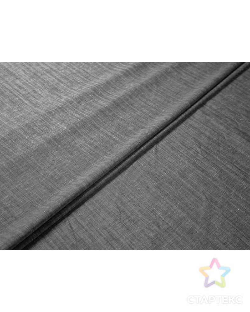 Плательно-рубашечная ткань меланжевая, цвет серый арт. ГТ-7584-1-ГТ-28-9479-6-29-1 2