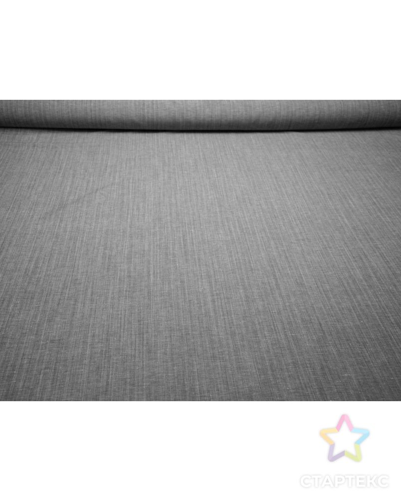 Плательно-рубашечная ткань меланжевая, цвет серый арт. ГТ-7584-1-ГТ-28-9479-6-29-1 4