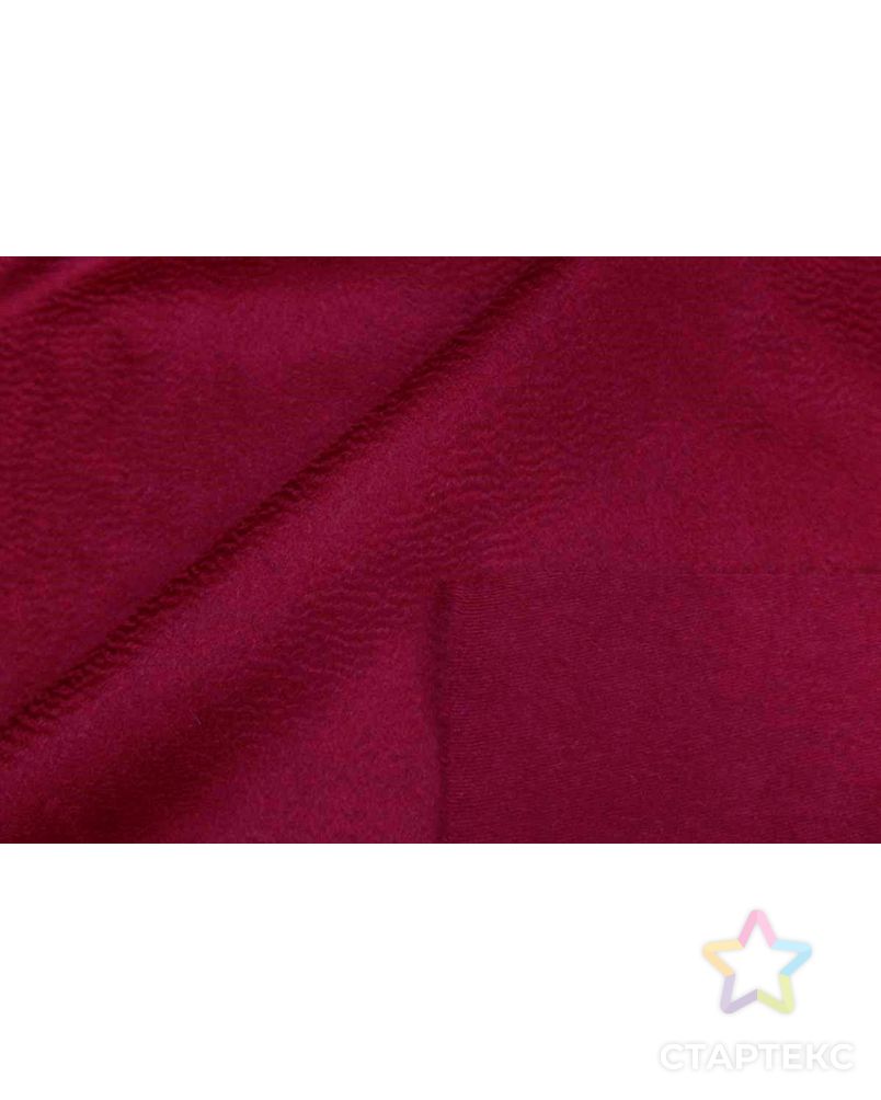 Ткань пальтовая помпейского красного цвета арт. ГТ-1089-1-ГТ0028349 2