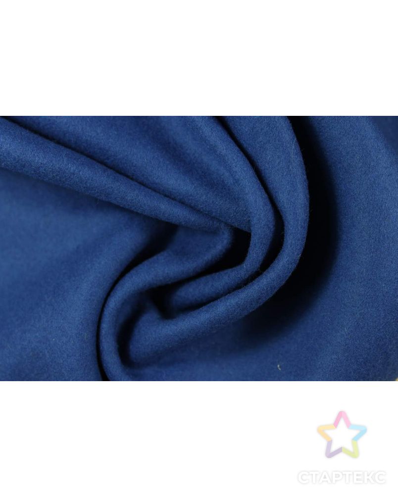 Ткань пальтовая, цвет синего сапфира арт. ГТ-1106-1-ГТ0028379 1