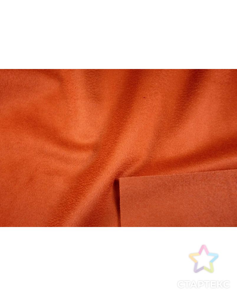 Итальянская пальтовая ткань, цвет настурции арт. ГТ-1116-1-ГТ0028397 2