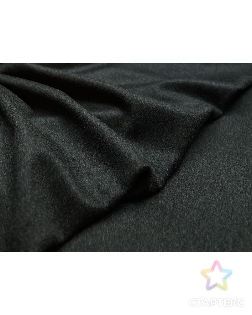 Итальянская пальтовая ткань из верблюжьей шерсти серого цвета арт. ГТ-1126-1-ГТ0028414 3