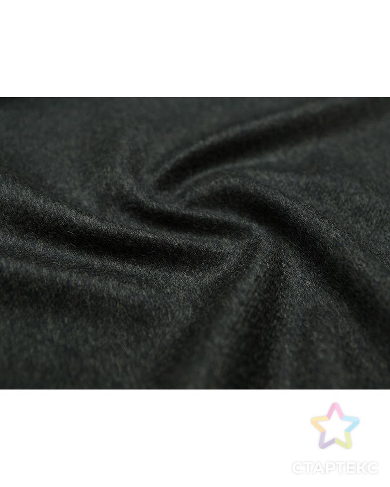 Итальянская пальтовая ткань из верблюжьей шерсти серого цвета арт. ГТ-1126-1-ГТ0028414 6