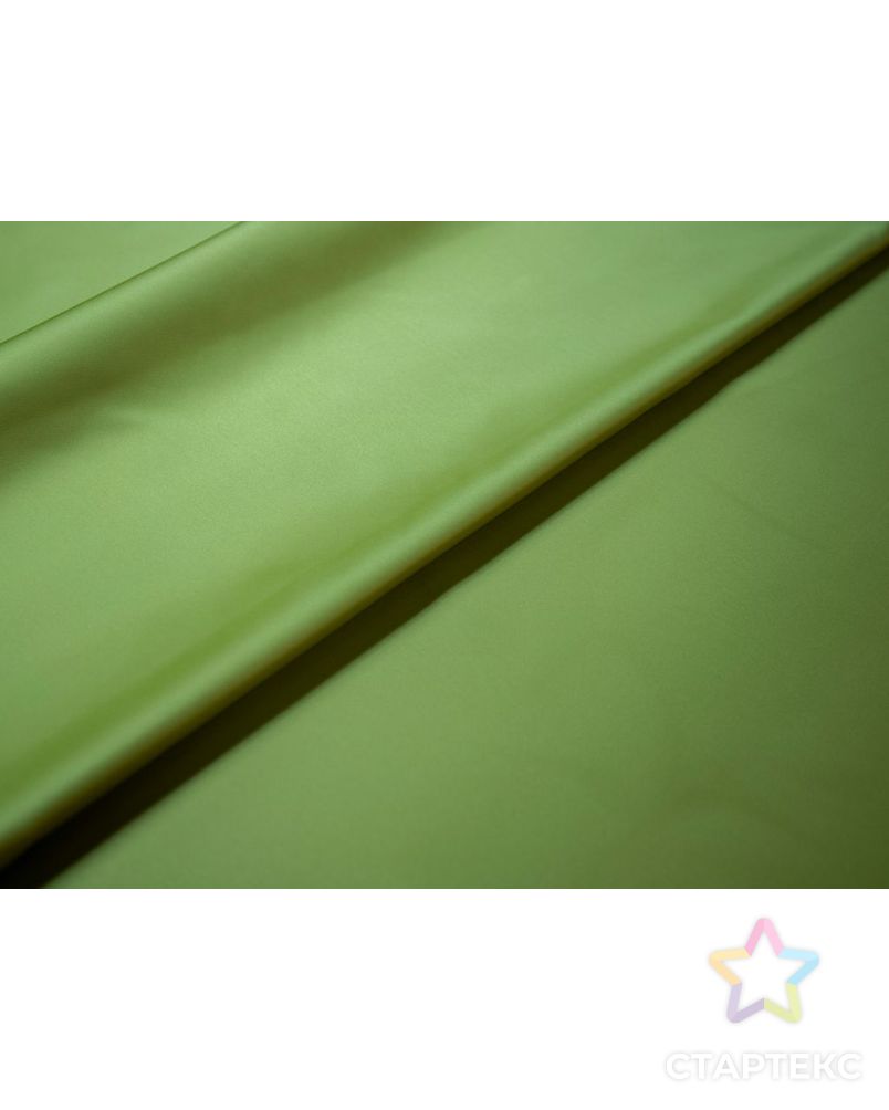 Двухсторонняя атласная плащевая ткань, цвет оливковый арт. ГТ-8078-1-ГТ-29-9034-1-23-1 6