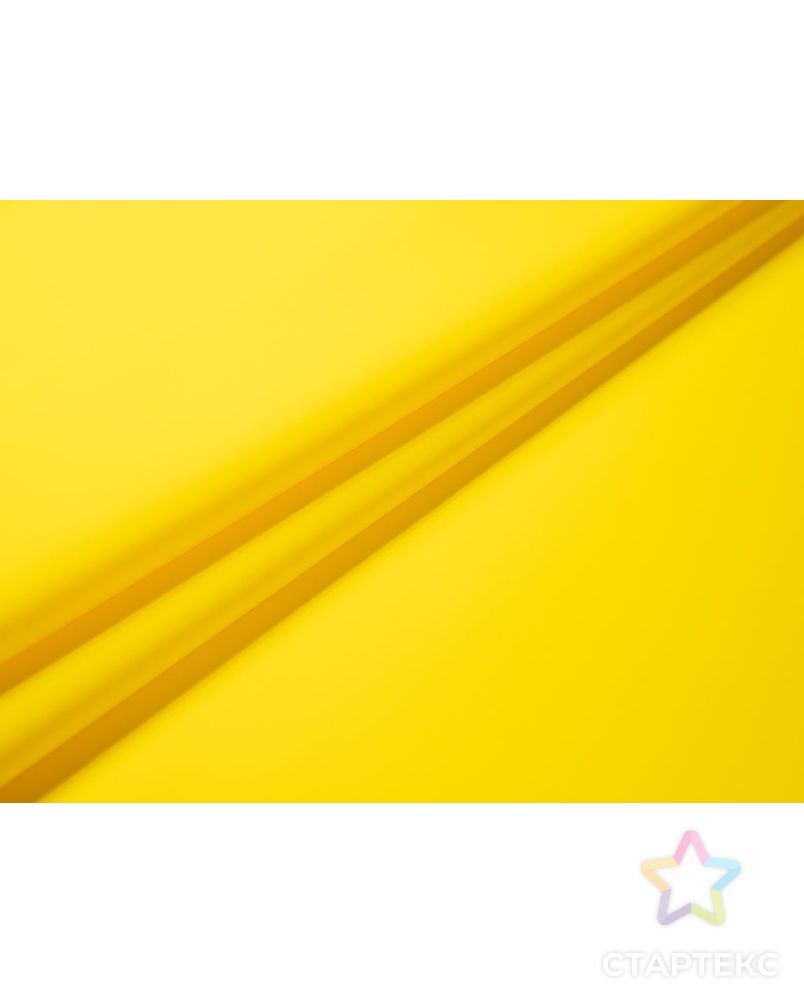 Двухсторонняя плащевая ткань с виниловым покрытием, цвет ярко-желтый арт. ГТ-7335-1-ГТ-29-9218-1-9-1 2