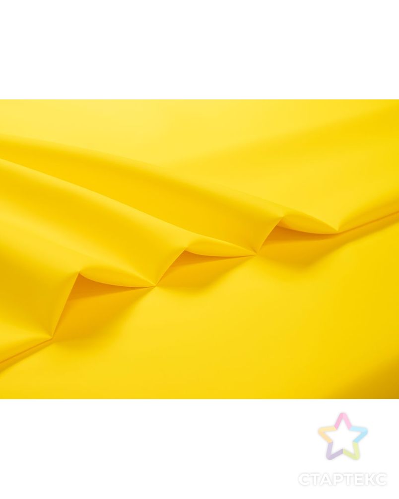 Двухсторонняя плащевая ткань с виниловым покрытием, цвет ярко-желтый арт. ГТ-7335-1-ГТ-29-9218-1-9-1 3