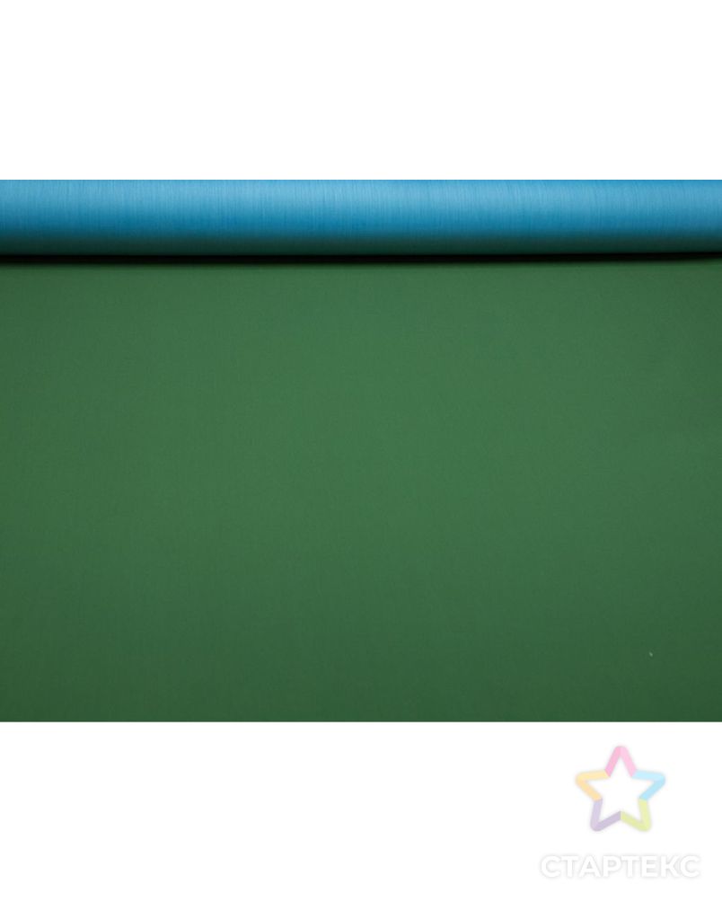 Ткань плащевая двухсторонняя, цвет зеленый и голубой арт. ГТ-7785-1-ГТ-29-9621-1-10-1 4