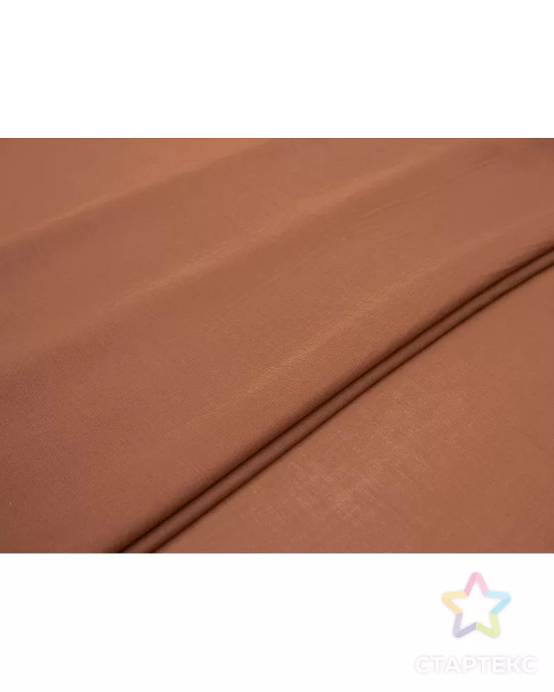 Батист крэш блузочно-плательный, цвет коричневый арт. ГТ-8292-1-ГТ-3-10151-1-14-1 - рис. 2