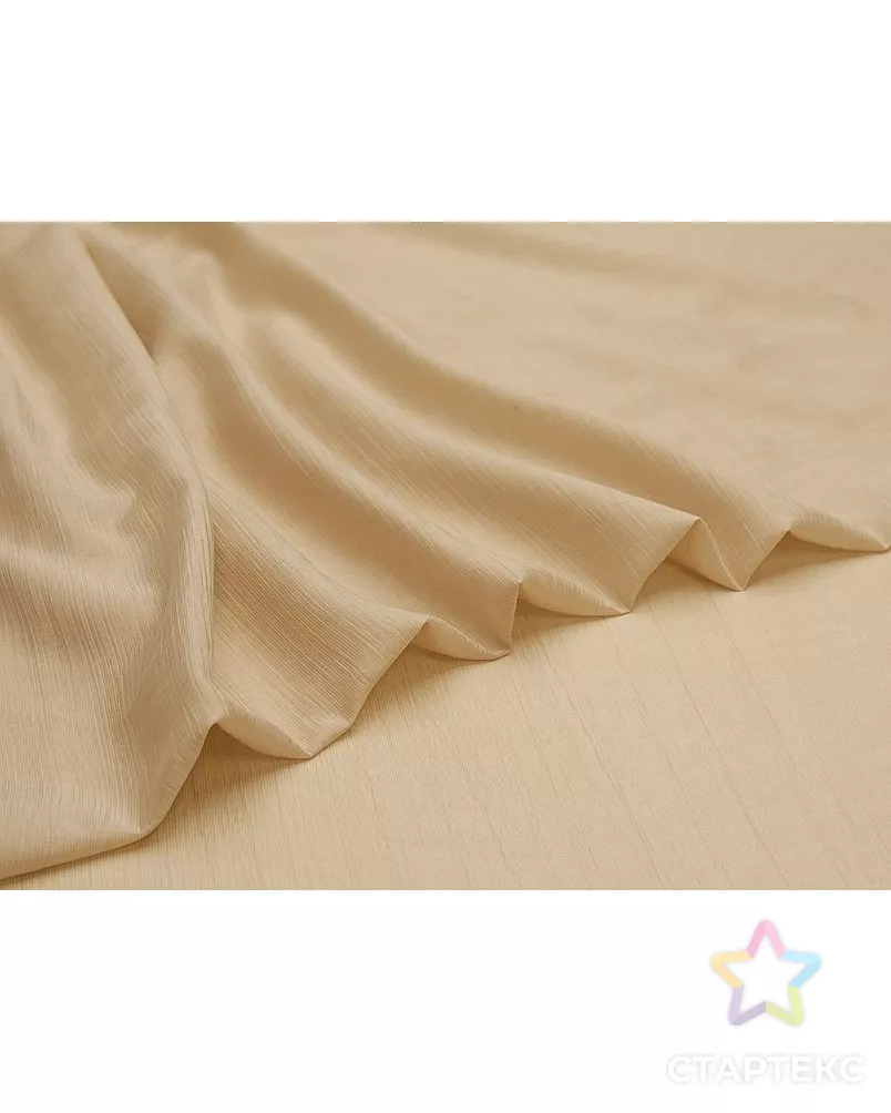 Батист-крэш блузочно-плательный, "Утренний латте" арт. ГТ-9187-1-ГТ3-11106-1-1-1 - рис. 3