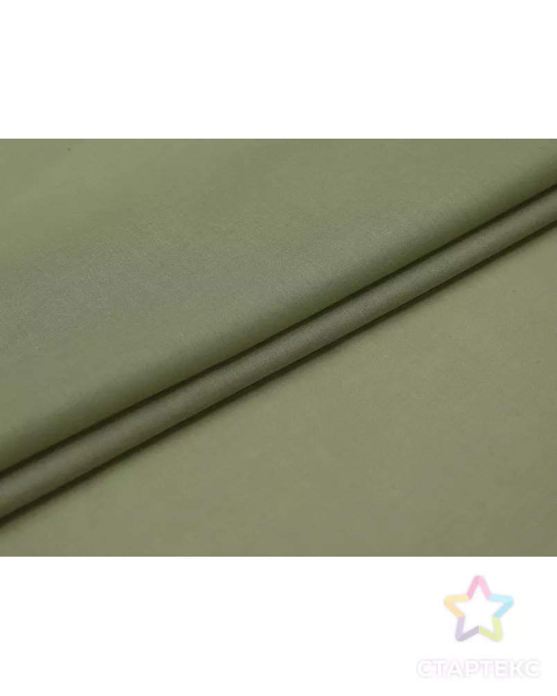 Хлопковый батист, фисташкового цвета арт. ГТ-9492-1-ГТ3-11395-1-34-1 - рис. 2