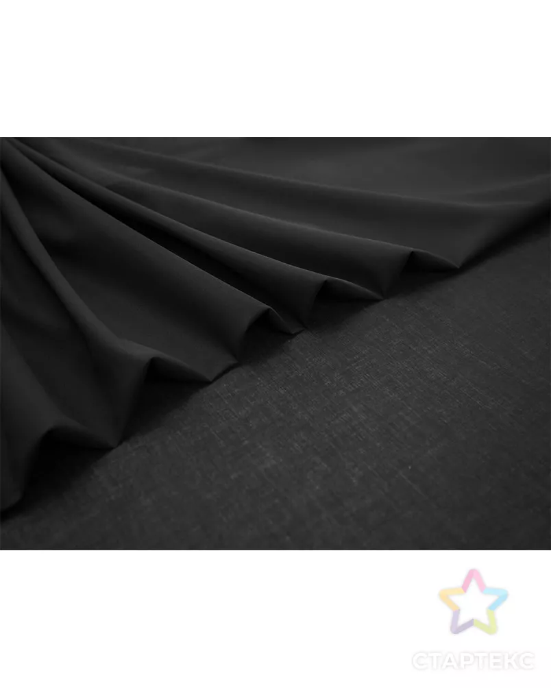 Батист блузочно-плательный, цвет чёрный арт. ГТ-8024-1-ГТ-3-9885-1-38-1 - рис. 3